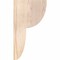 Ekena Millwork Crestline Smooth Corbel, Douglas Fir, 5 1/2"W x 10"D x 18"H COR06X10X18CRE00SDF - alternate 4